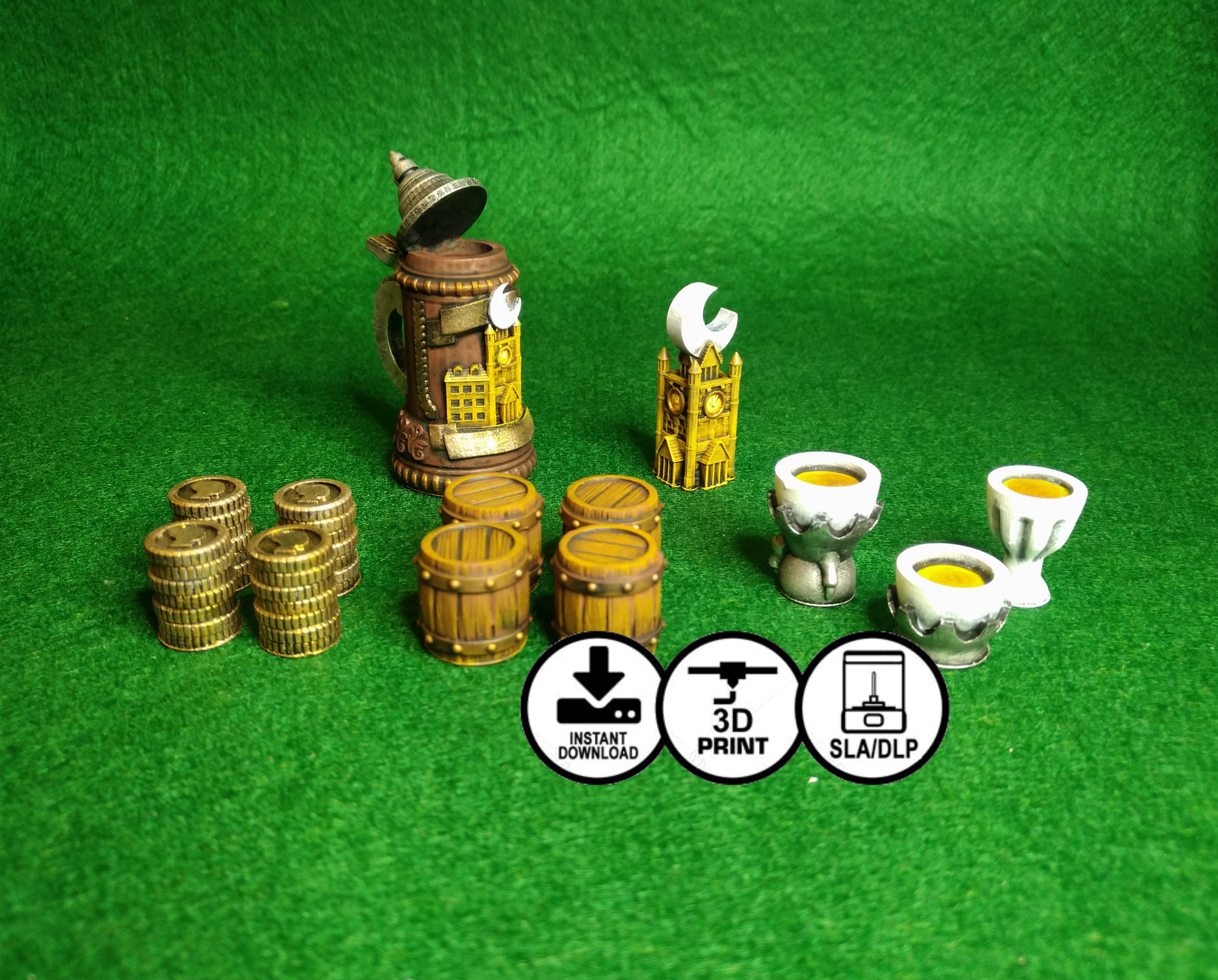 Taverns of Tiefenthal Upgraded Tokens